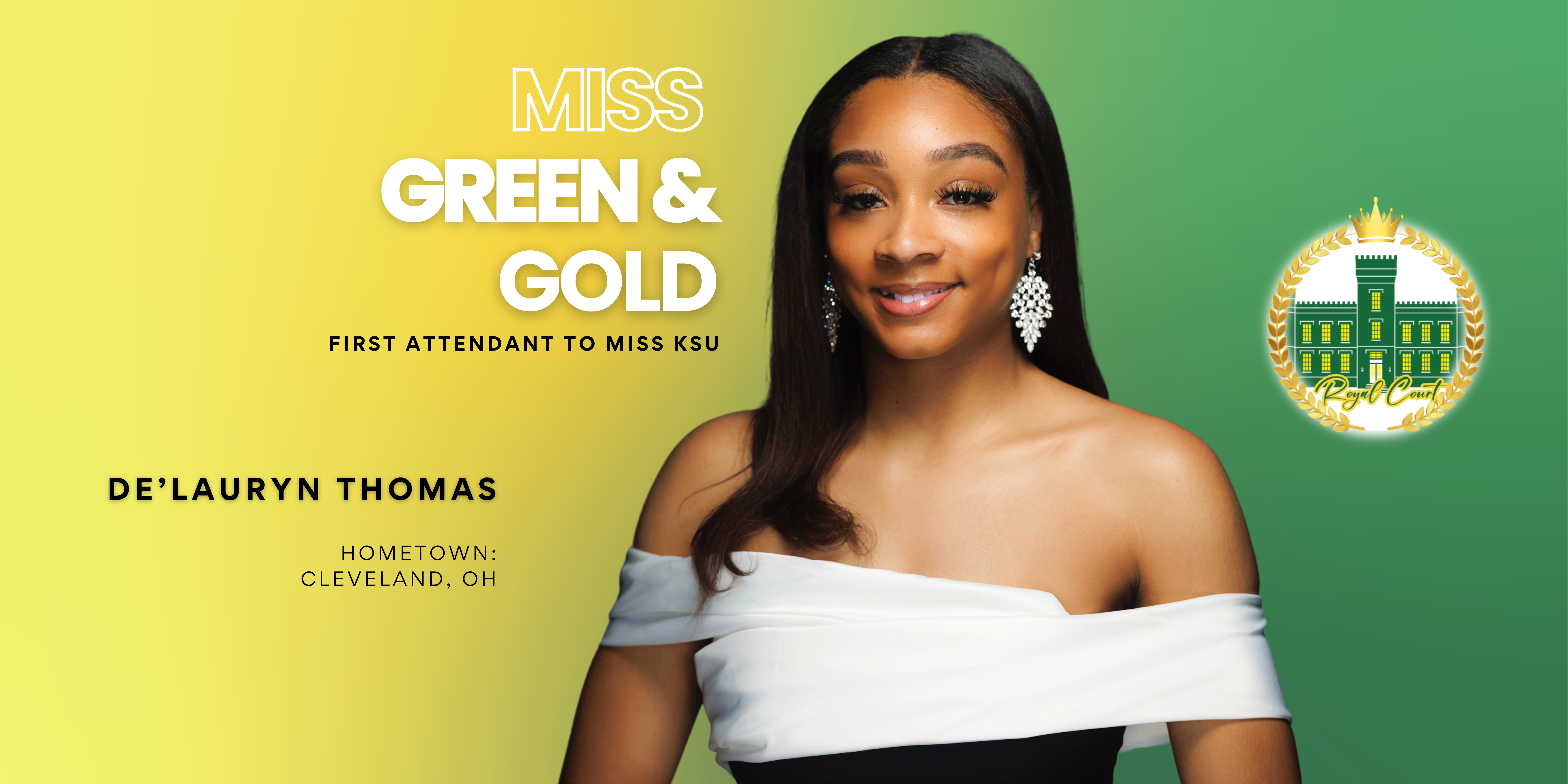 Miss and Mister Green and Gold