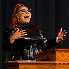 Kentucky State University Women’s History Month Assembly speaker brought a message of worthiness